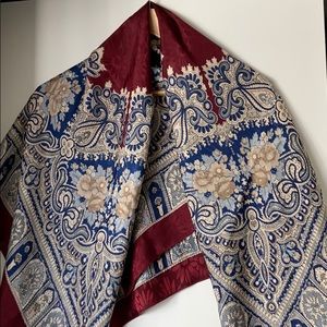 Vintage silk Square scarf
